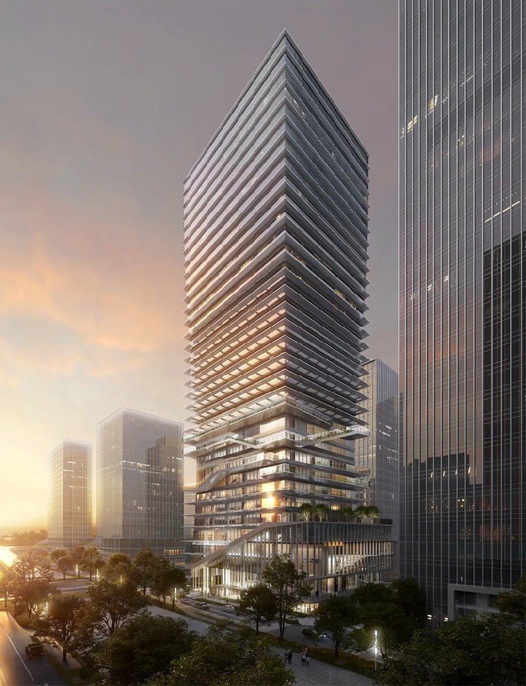 深圳后海總部城新成員抖音集團(tuán)總部大廈建設(shè)落成!