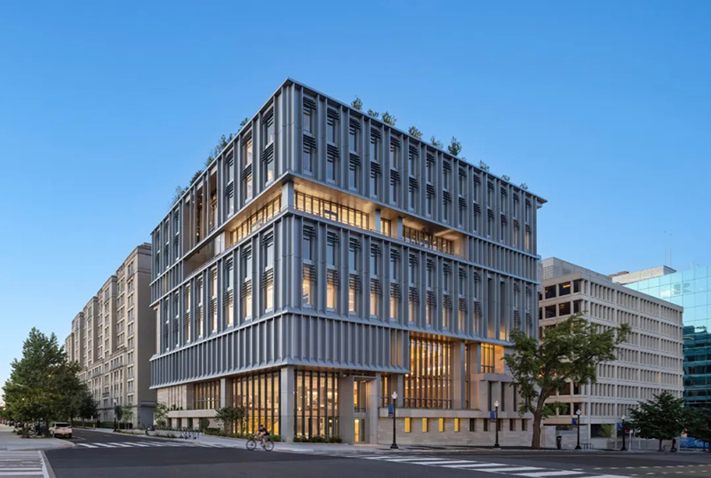 國(guó)外校園建筑：美國(guó)·喬治城大學(xué)麥考特公共政策學(xué)院