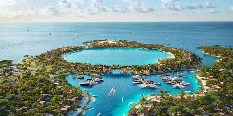 Foster + Partners公布紅?！坝篮慊▓@” 拉赫克島設(shè)計(jì)方案